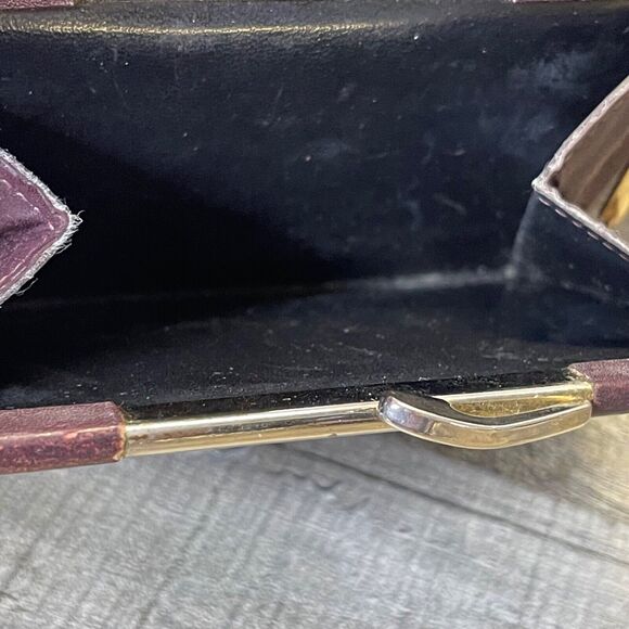 LeBaron Leather Bifold Wallet Venice Calf ID Maroon - Picture 7 of 11